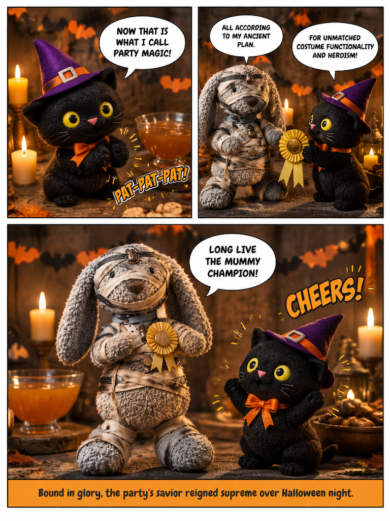 The Unraveling Mummy!!!👻 (page 4 of 8)