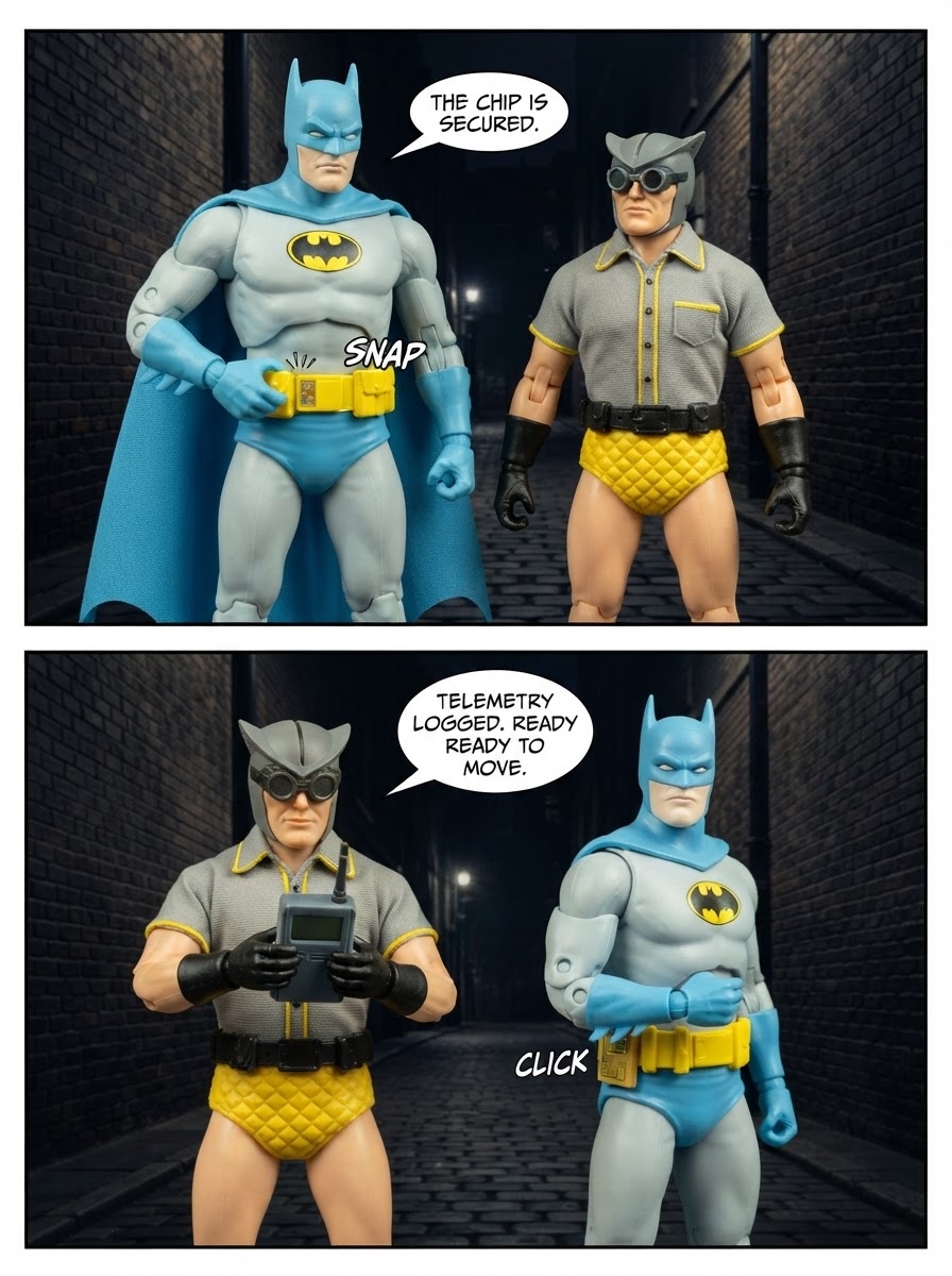 Batman 🦇Vs Nite Owl 🦉- Parting in the Shadows 💬Comic Story ; part 12 (end) (page 3 of 4)