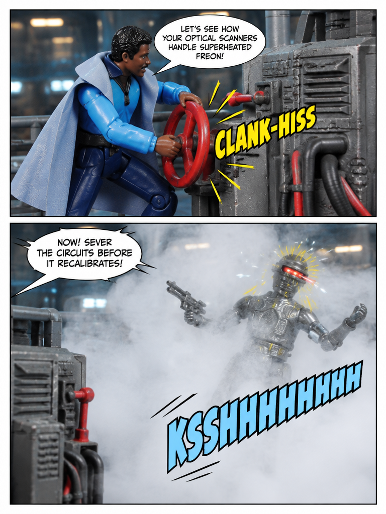 ⭐️Star Wars TVC 🗡 Breach at the Power Hub 💬 Comic Story part 5 (page 2 of 4)