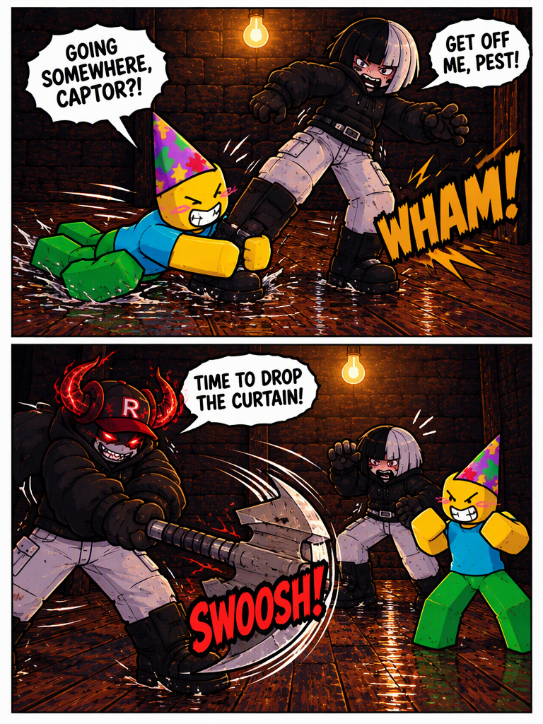 Turnabout in the Cellar (page 2 of 4)