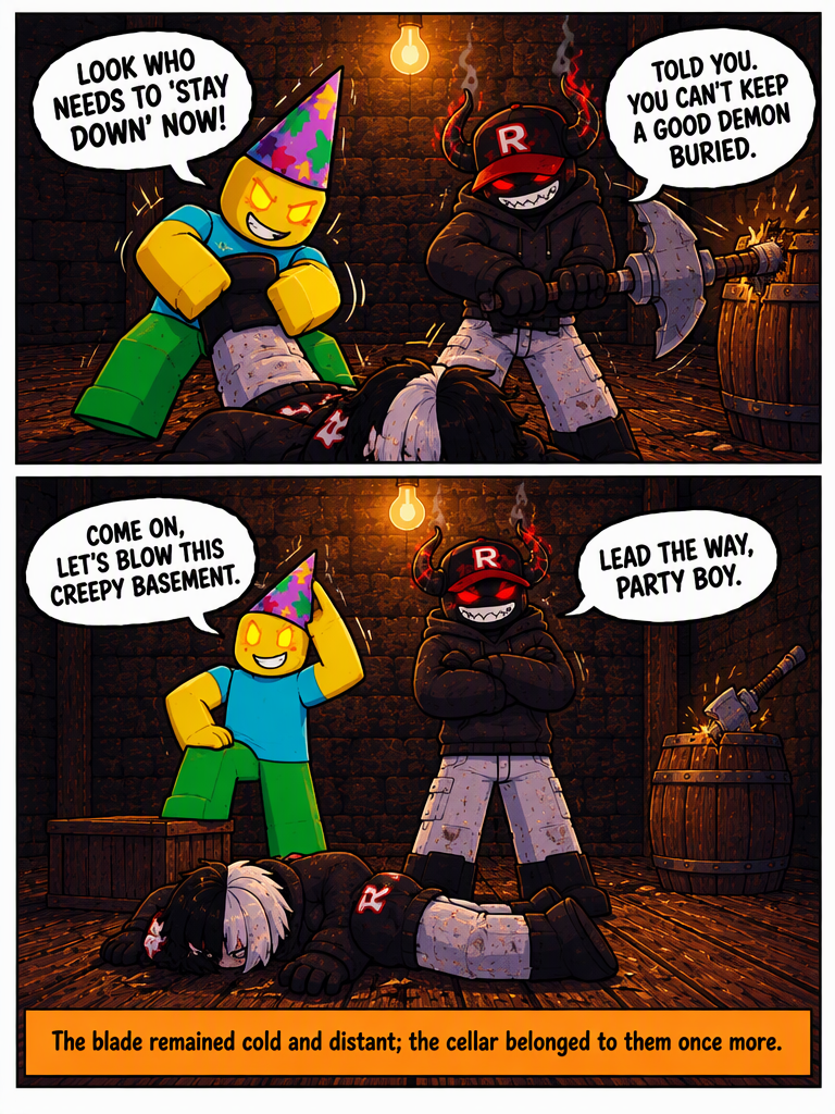 Turnabout in the Cellar (page 4 of 4)