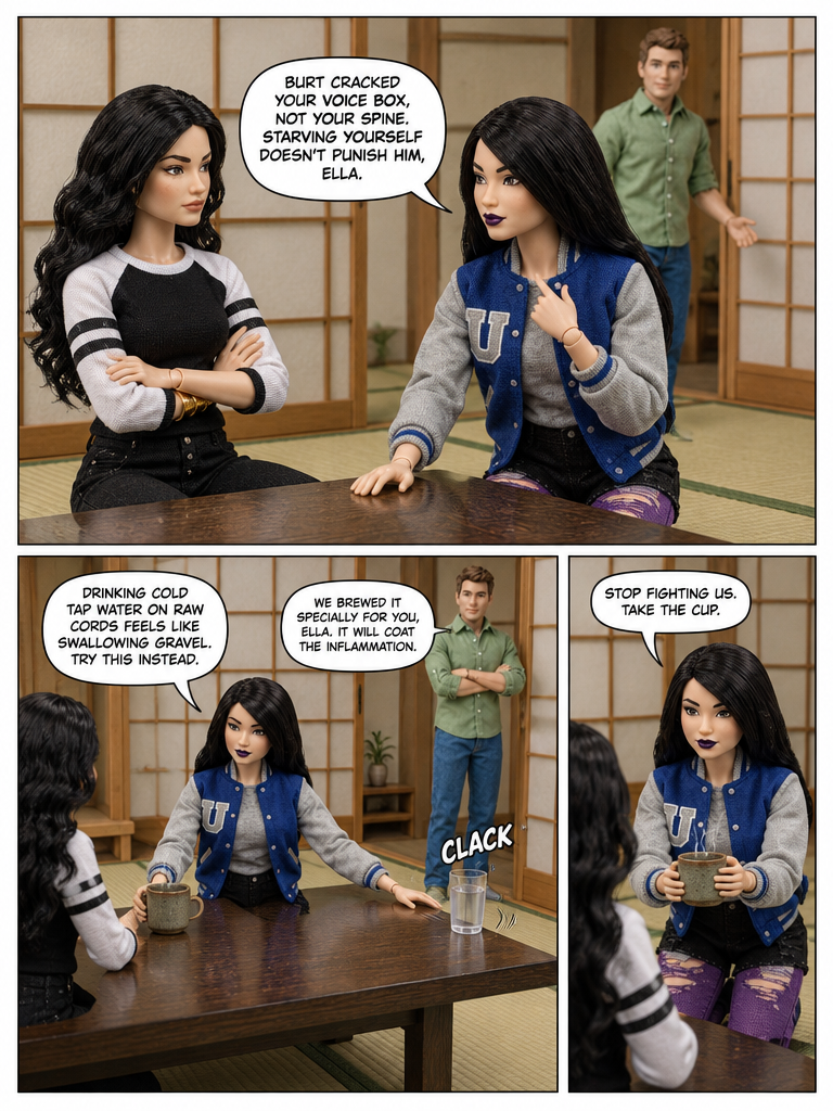 A Warm Sip in the Japanese Tatami Room (page 2 of 4)
