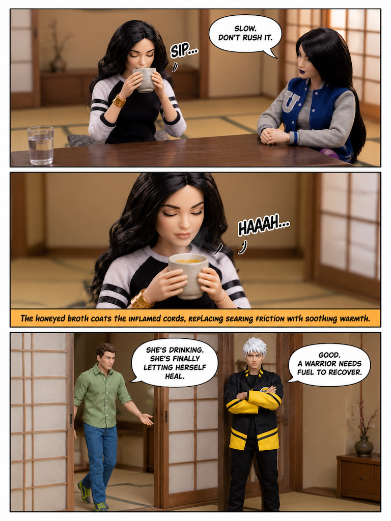 A Warm Sip in the Japanese Tatami Room (page 3 of 4)