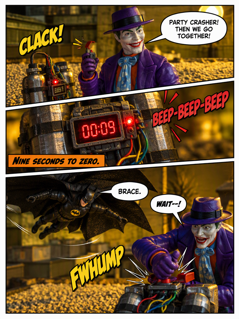 Midnight Descent Over Gotham (page 2 of 4)