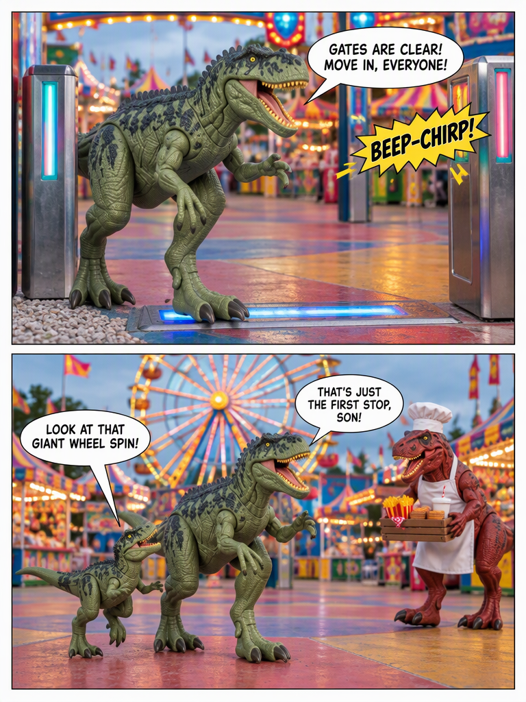 Zeb Leads the Grand Carnival Procession (page 2 of 8)