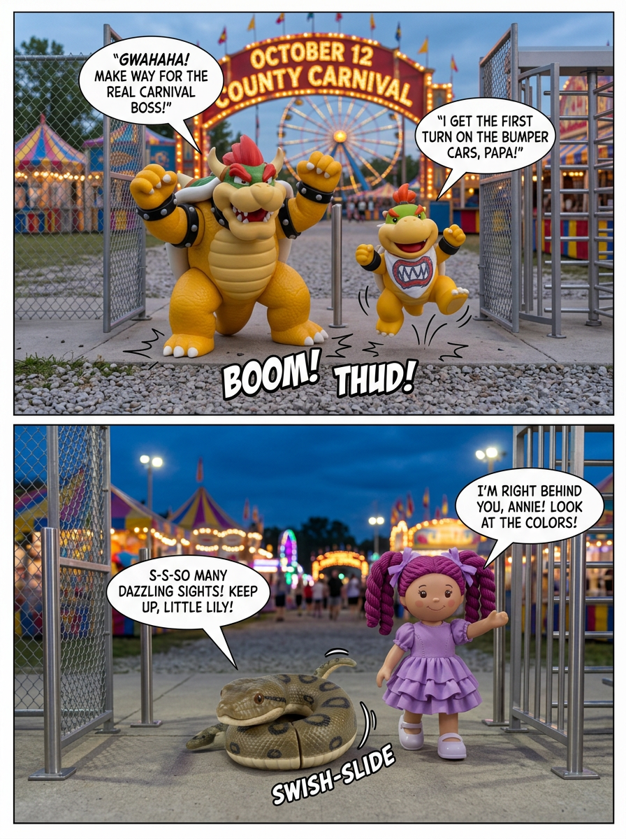 Zeb Leads the Grand Carnival Procession (page 5 of 8)