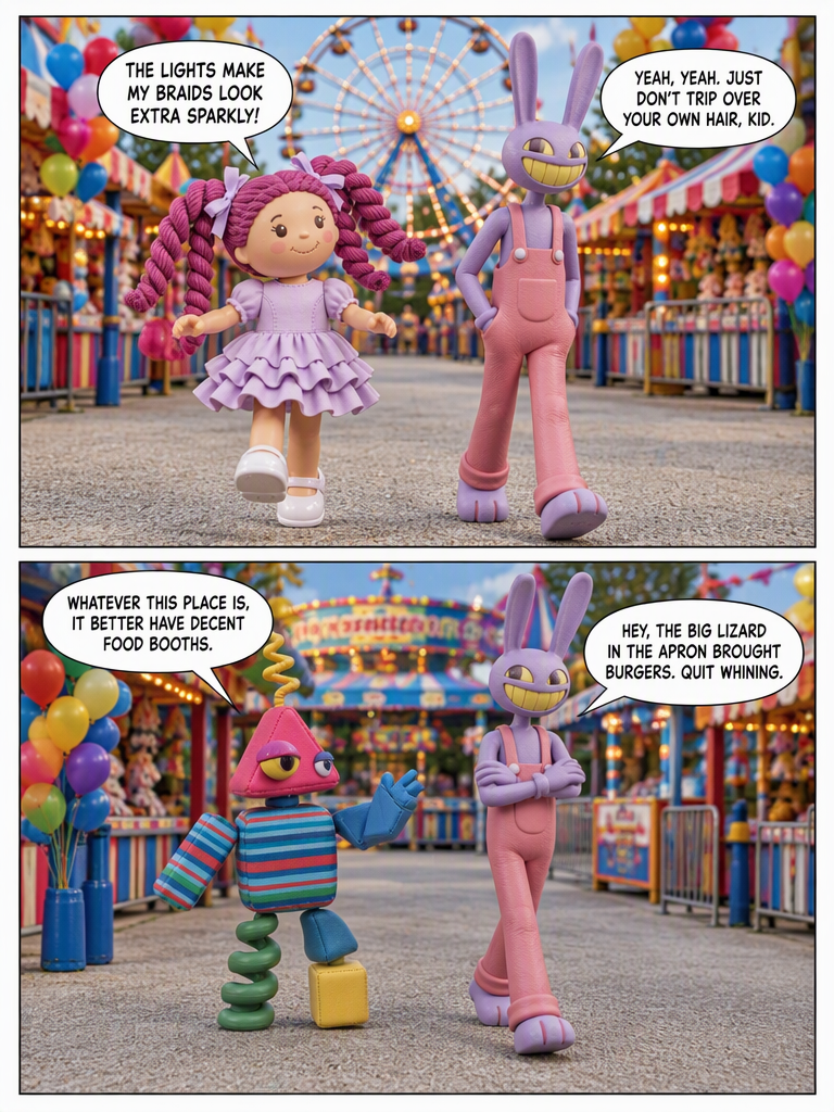Zeb Leads the Grand Carnival Procession (page 6 of 8)