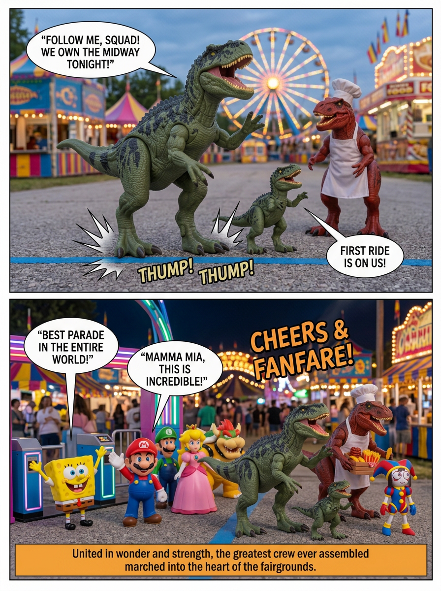 Zeb Leads the Grand Carnival Procession (page 8 of 8)
