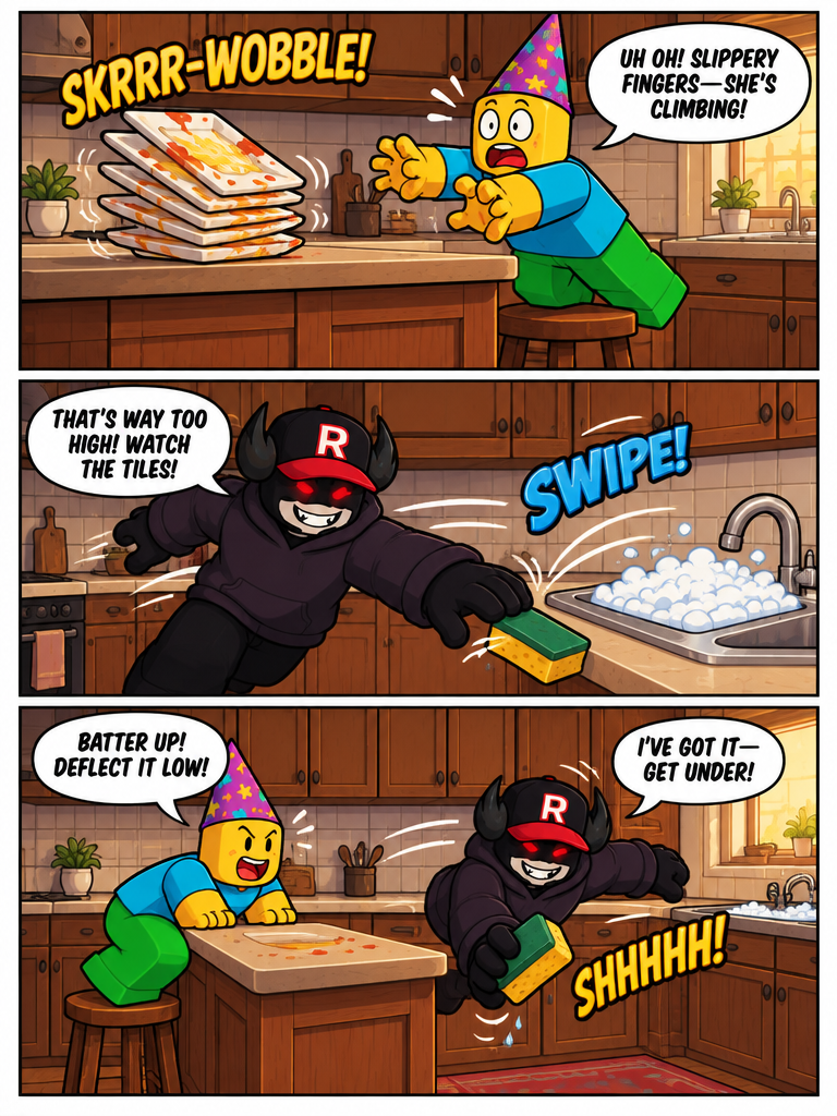 Dish Relay Mayhem (page 2 of 4)