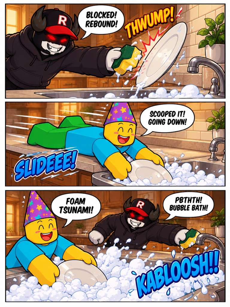 Dish Relay Mayhem (page 3 of 4)