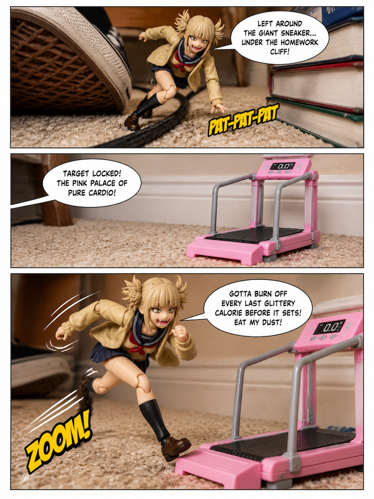 Glitter Rush to the Gym (page 2 of 4)