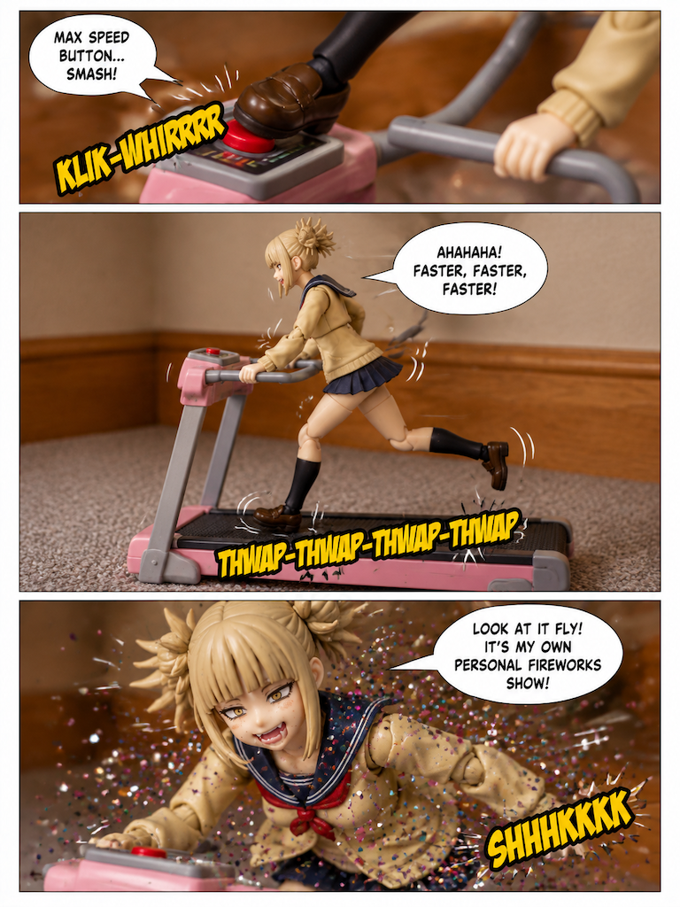 Glitter Rush to the Gym (page 3 of 4)