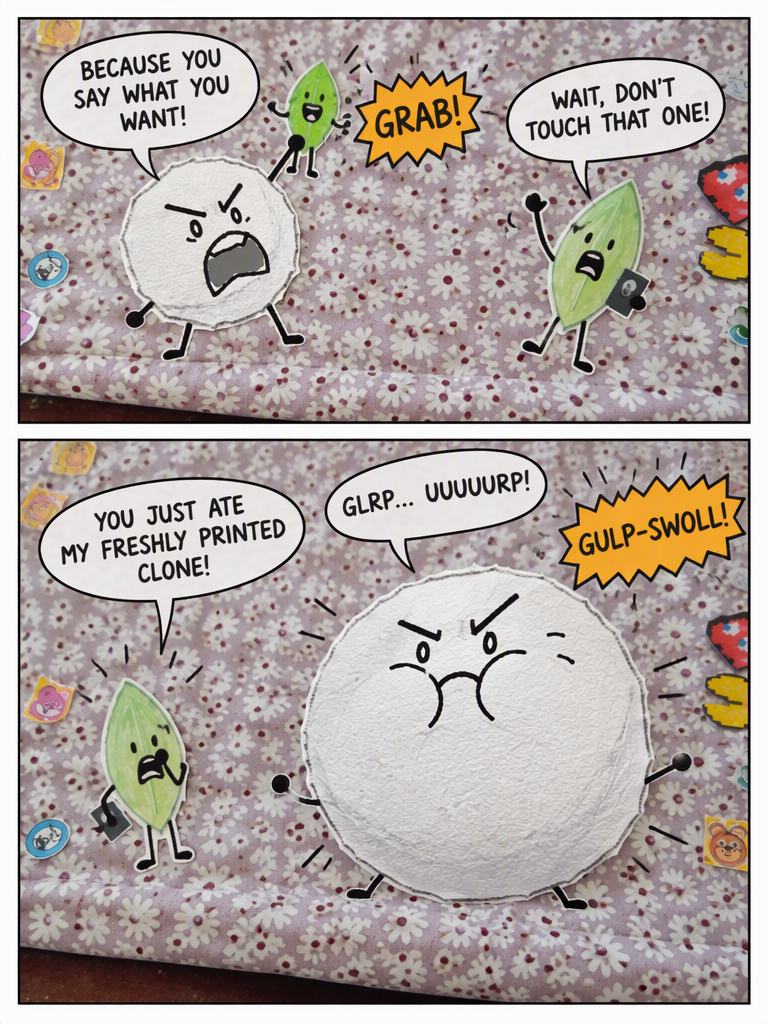 Leaf Clones and Snowball's Demise (page 2 of 4)