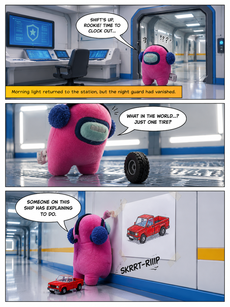 Night Shift in Security (page 4 of 4)