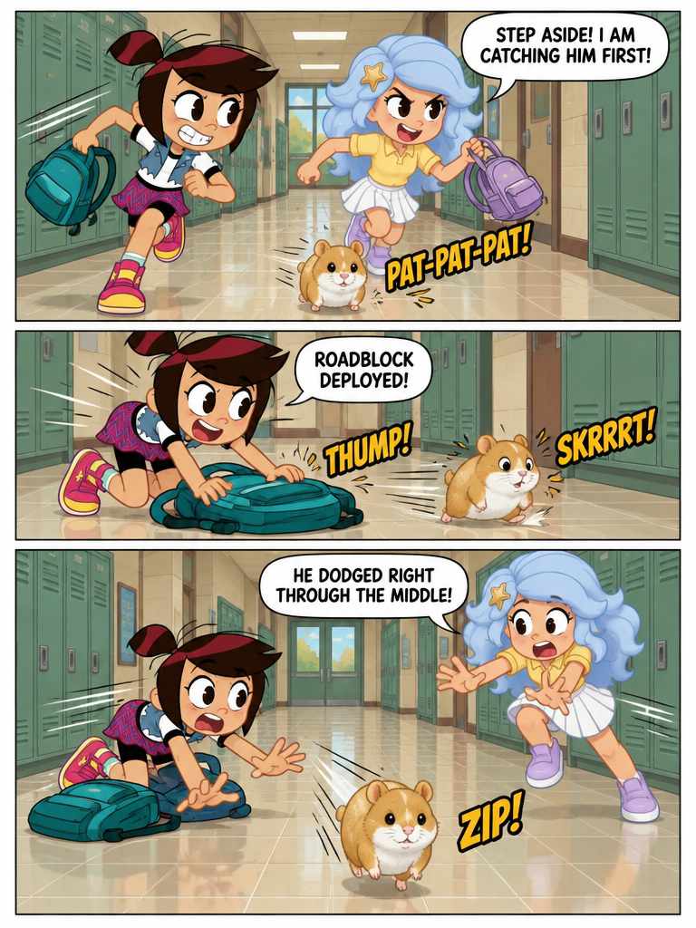 Runaway in the Hallway (page 2 of 4)
