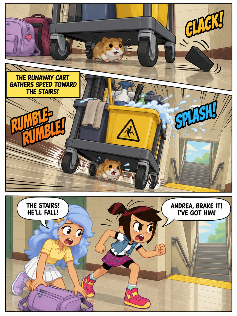 Runaway in the Hallway (page 3 of 4)