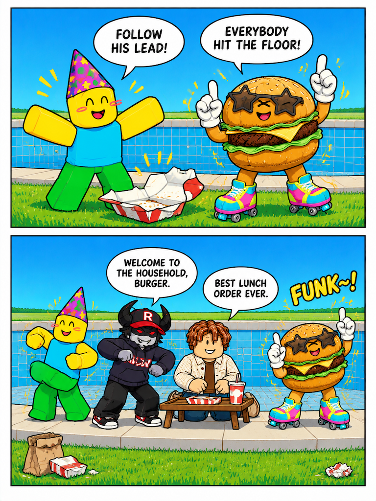 Funky Burger Fever (page 4 of 4)