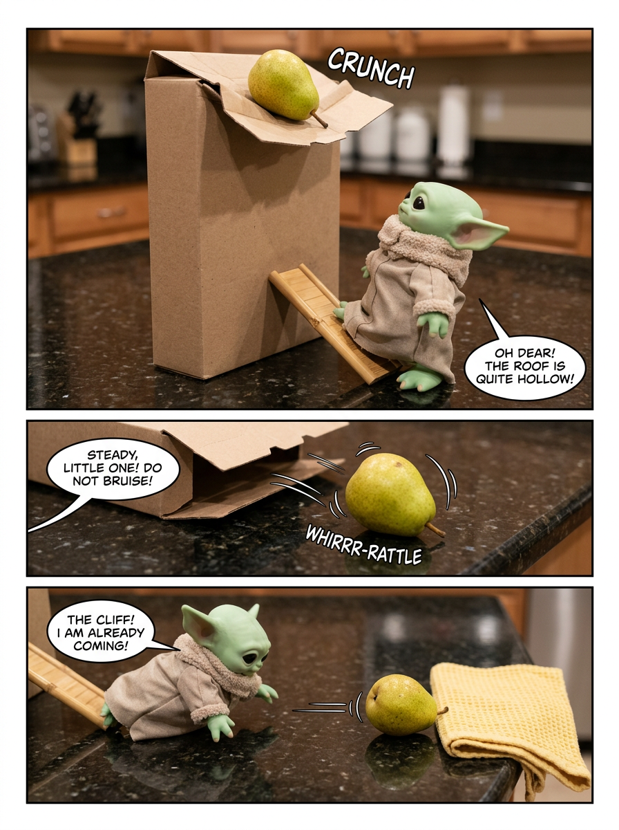 Mr. Pear and the Countertop Harvest (page 2 of 4)