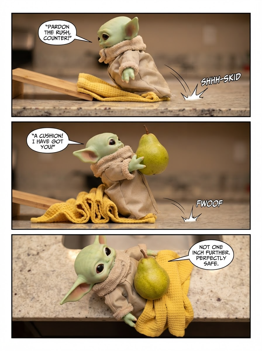Mr. Pear and the Countertop Harvest (page 3 of 4)