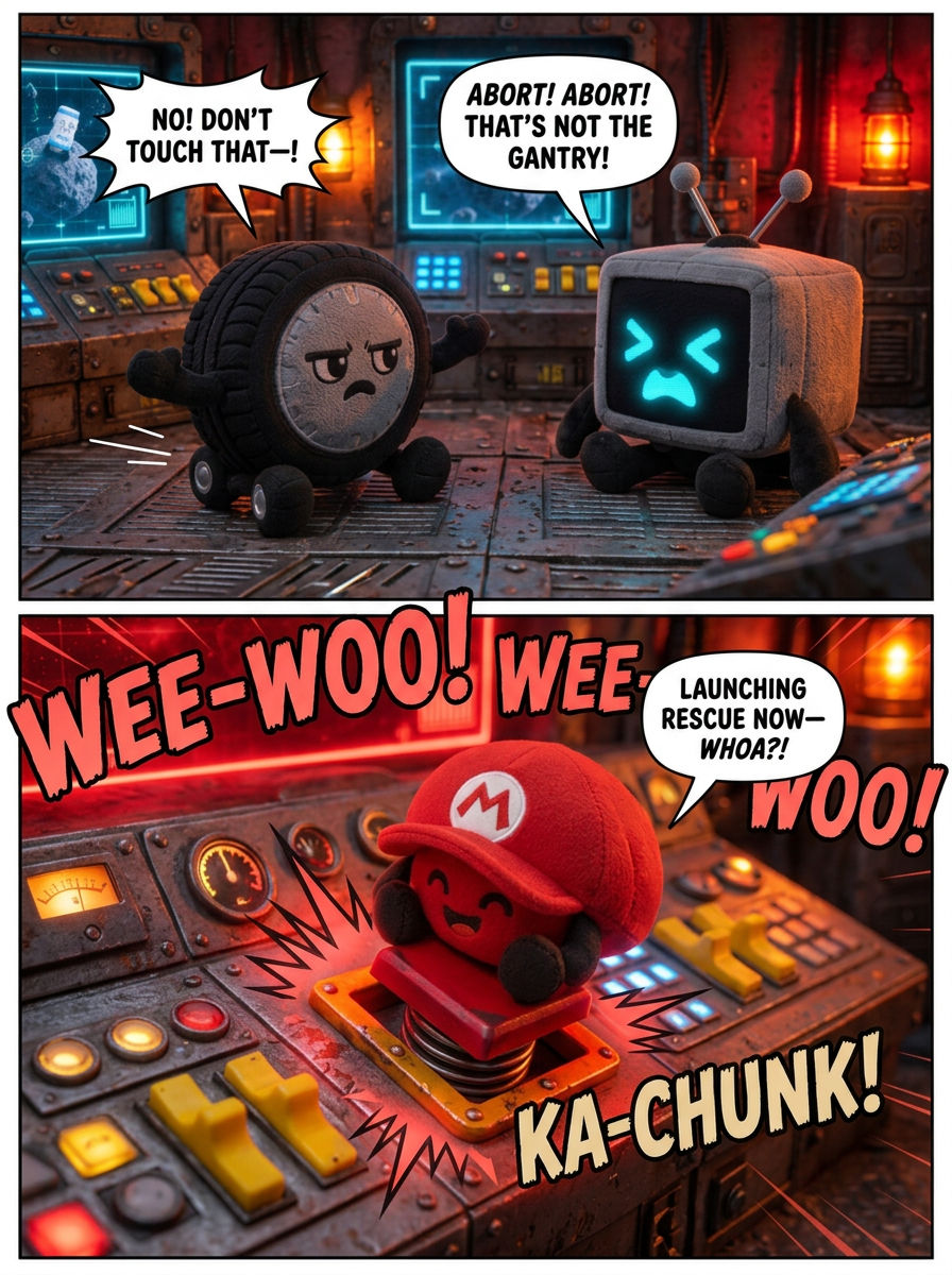 The Wrong Button (page 2 of 4)