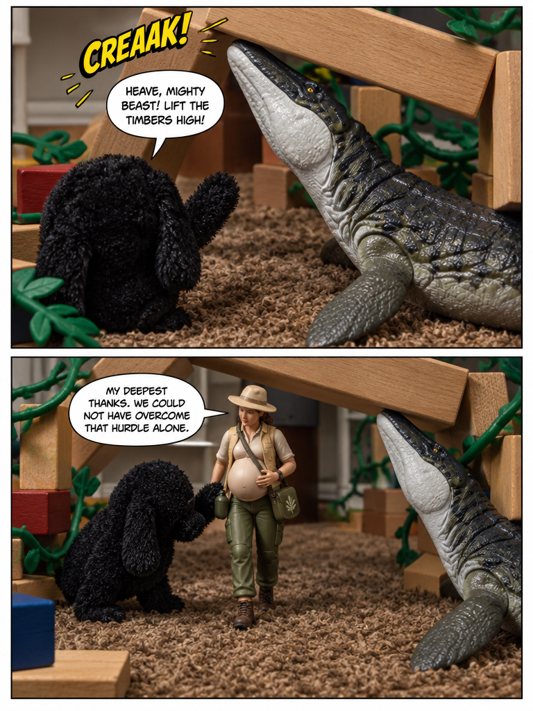 The Mosasaur's Jungle Crossing (page 2 of 4)