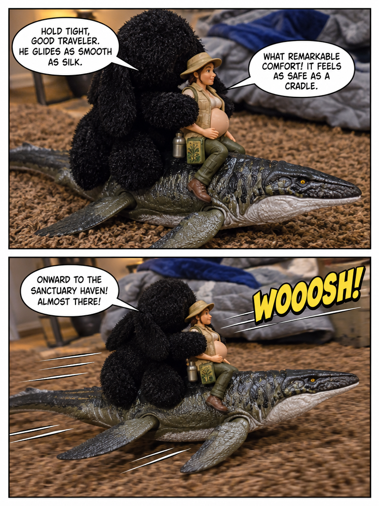 The Mosasaur's Jungle Crossing (page 3 of 4)