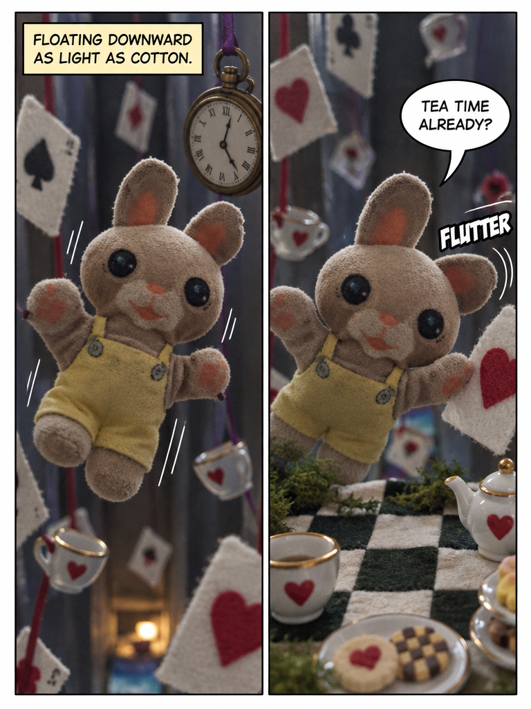 Cottontail's Downward Tumble (page 2 of 4)