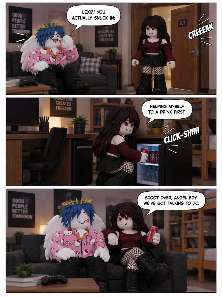 Caught Under the Bunk (page 2 of 4)