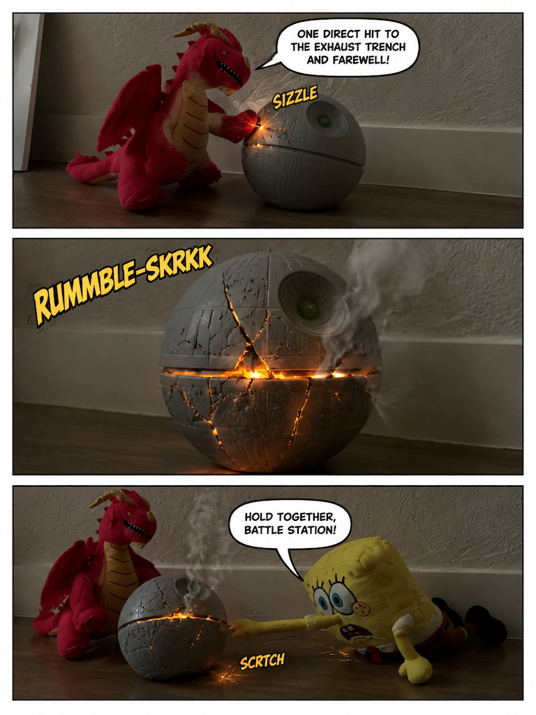 The space battle (page 2 of 4)