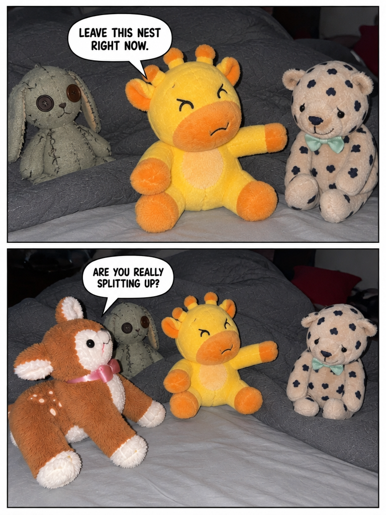 A Sudden Parting in the Duvet Haven (page 2 of 4)