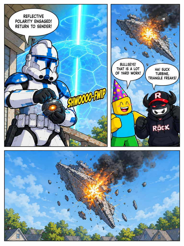 Orbital Barrage Over Elmwood (page 3 of 4)