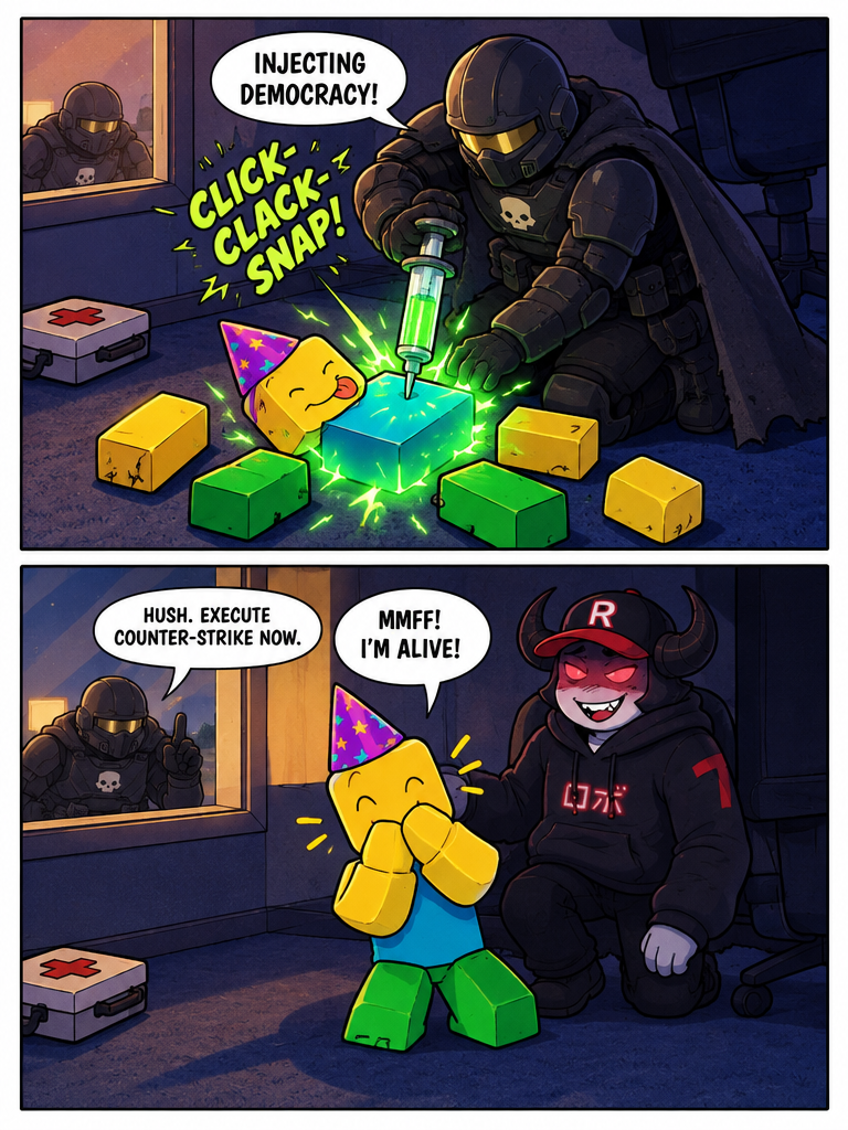 Reinforcements Through the Window (page 2 of 4)