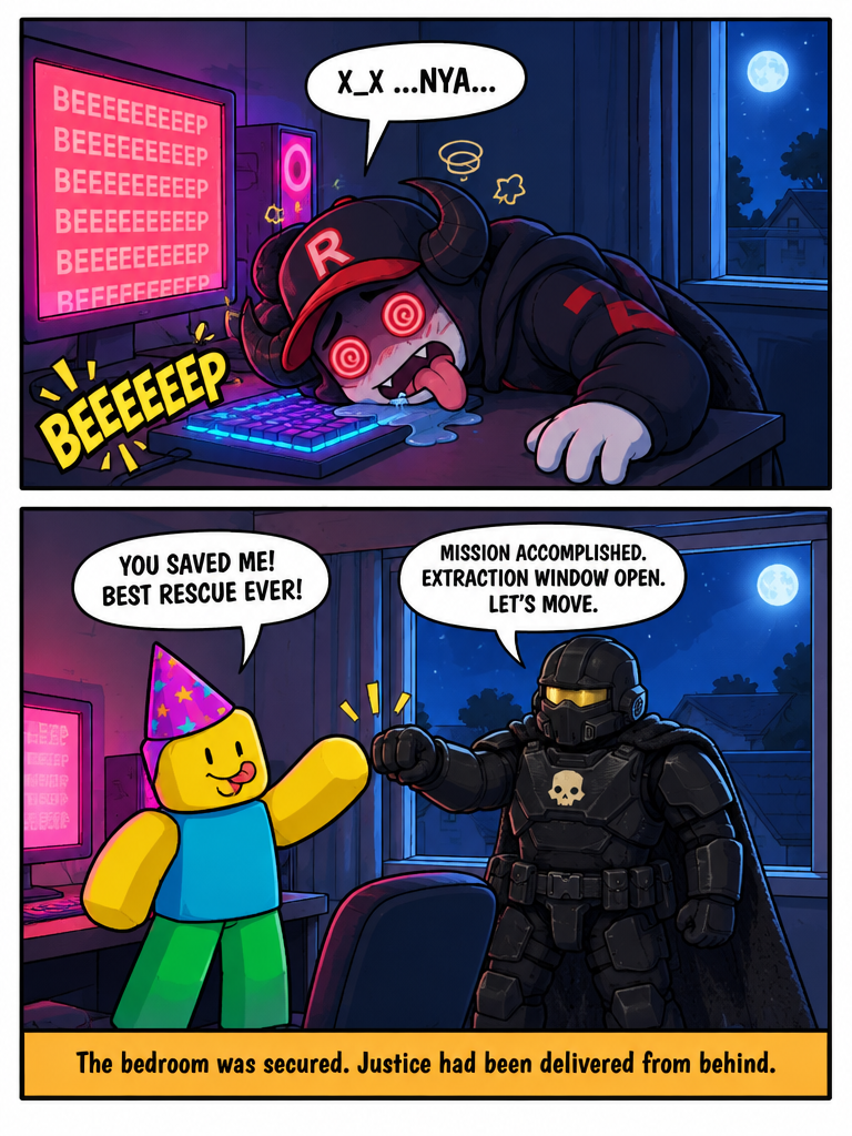 Reinforcements Through the Window (page 4 of 4)