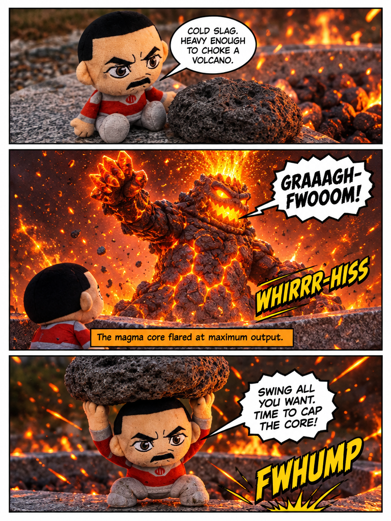 part 3 Thragg strikes the volcano beast (page 2 of 4)