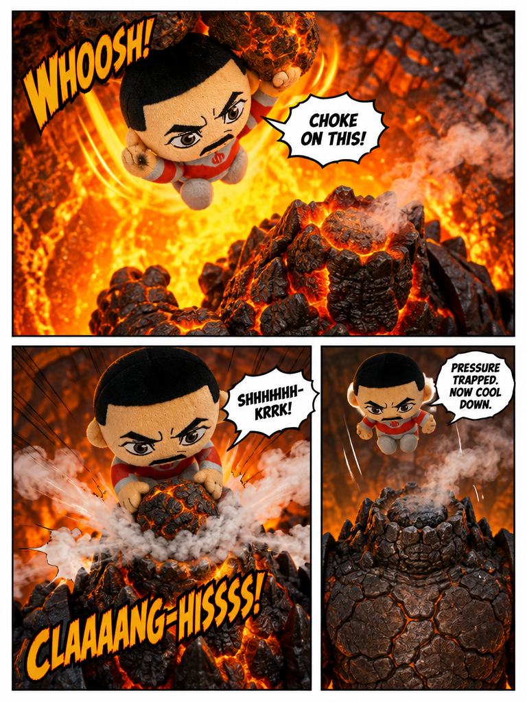 part 3 Thragg strikes the volcano beast (page 3 of 4)