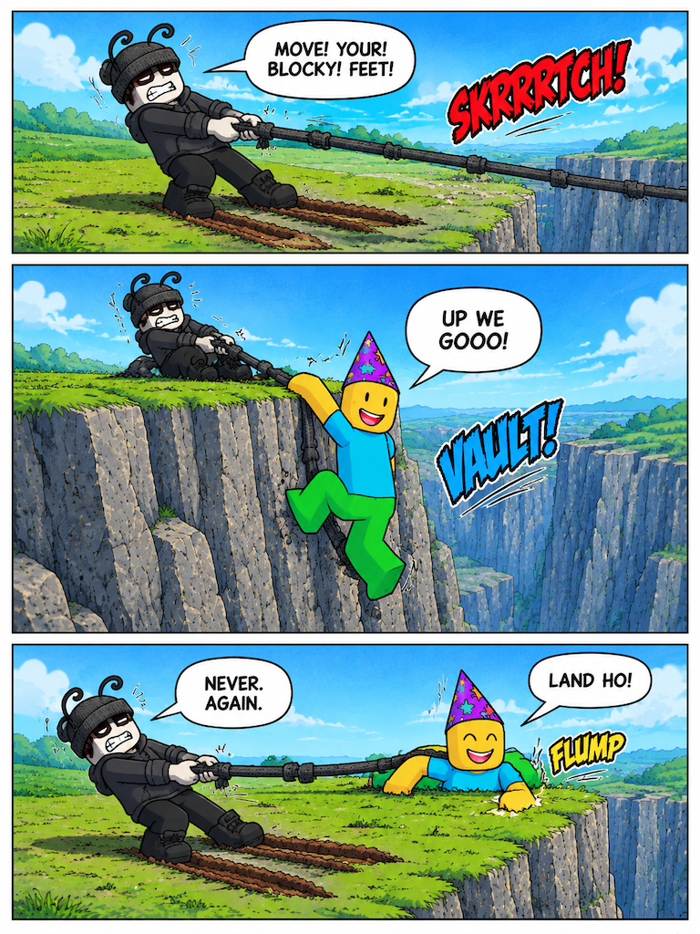 A Thread Above the Abyss (page 3 of 4)