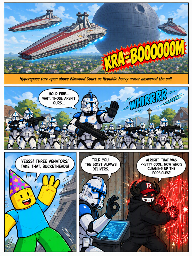 Three Venators Over Elmwood (page 4 of 4)