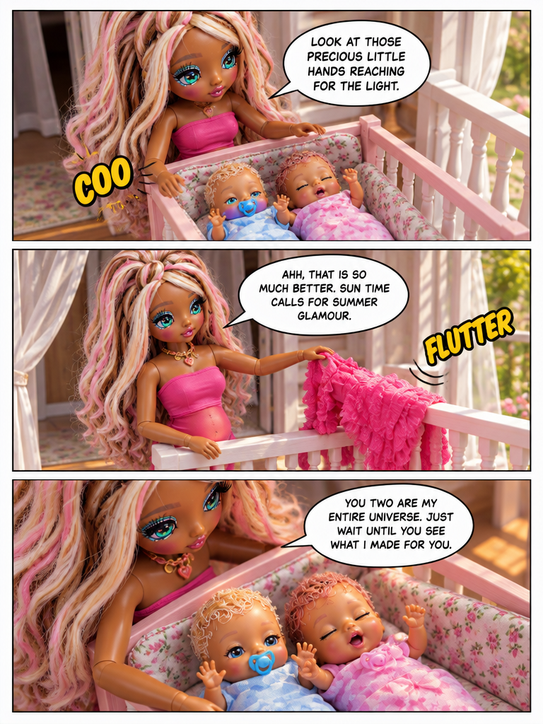 Sunlit Rhythms on the Balcony (page 2 of 4)