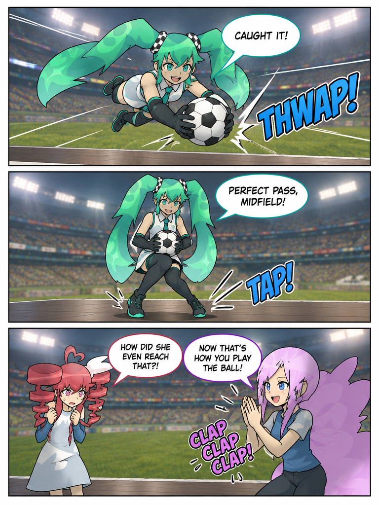 Miku Catch the Soccer Ball (page 3 of 8)