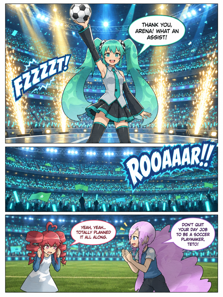 Miku Catch the Soccer Ball (page 4 of 8)