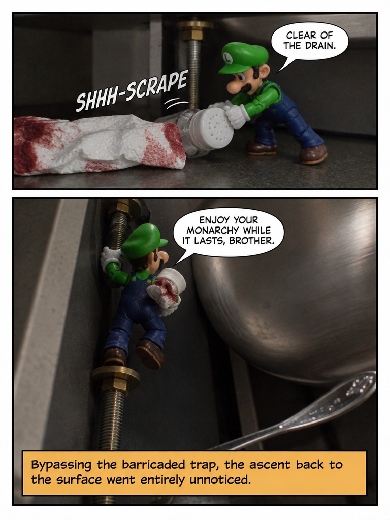 Return from the Under-Sink Gap (page 2 of 4)