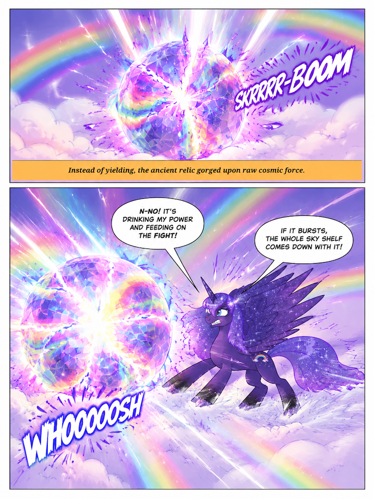 Moonlight Sparkle and the Galaxy Prism (page 2 of 4)