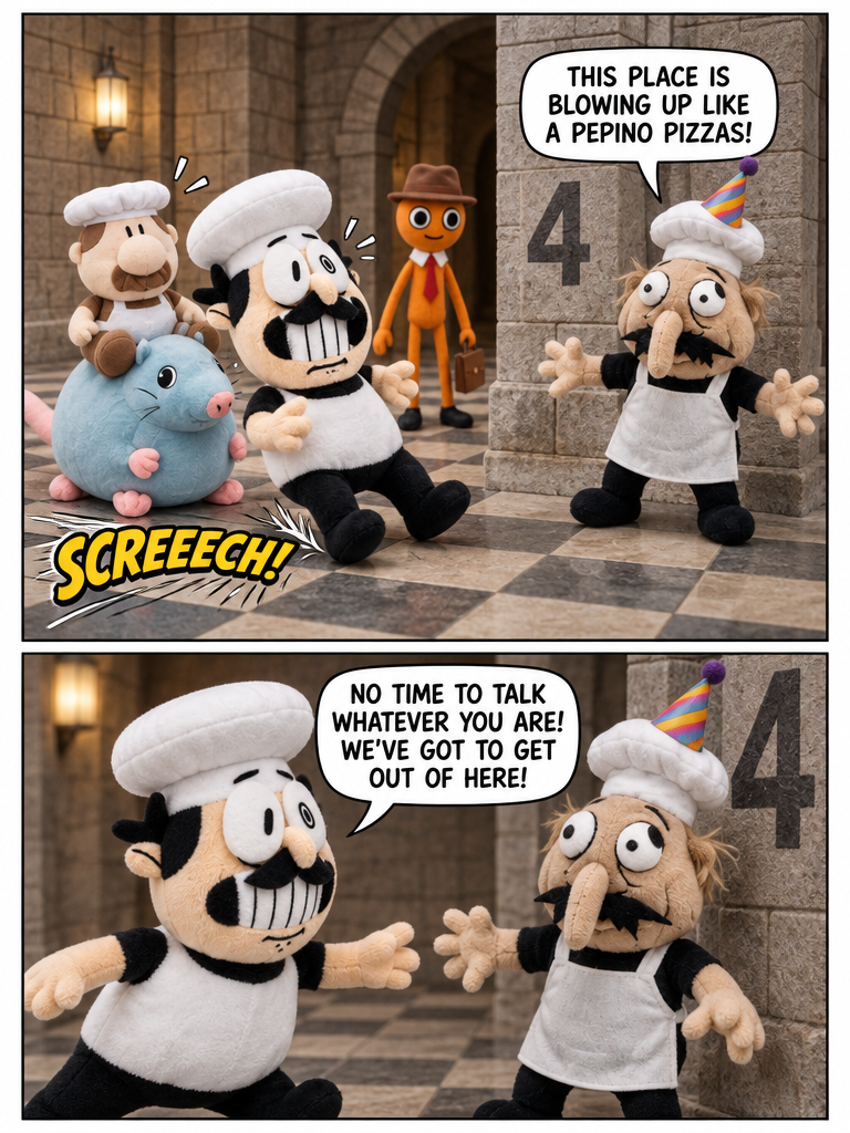 I'm-a outta here. (page 2 of 4)