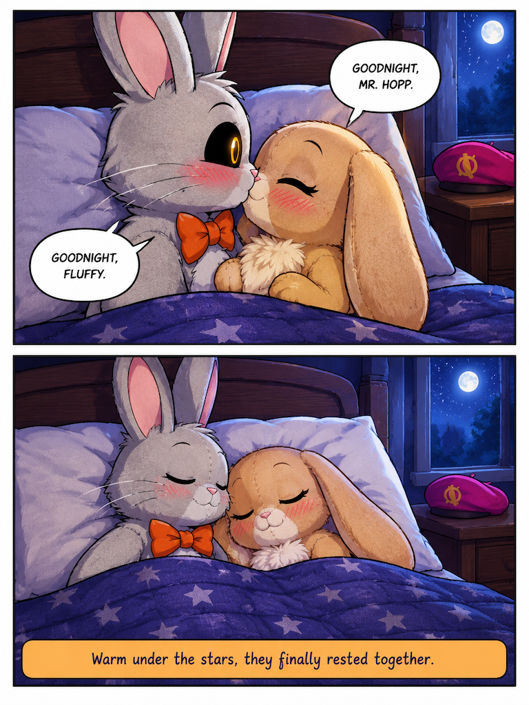 A Midnight Kiss for Mr. Hopp (page 4 of 4)