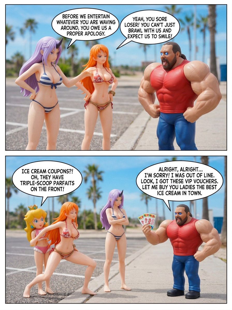 One piece A Sweet Truce by the Sea (page 2 of 4)