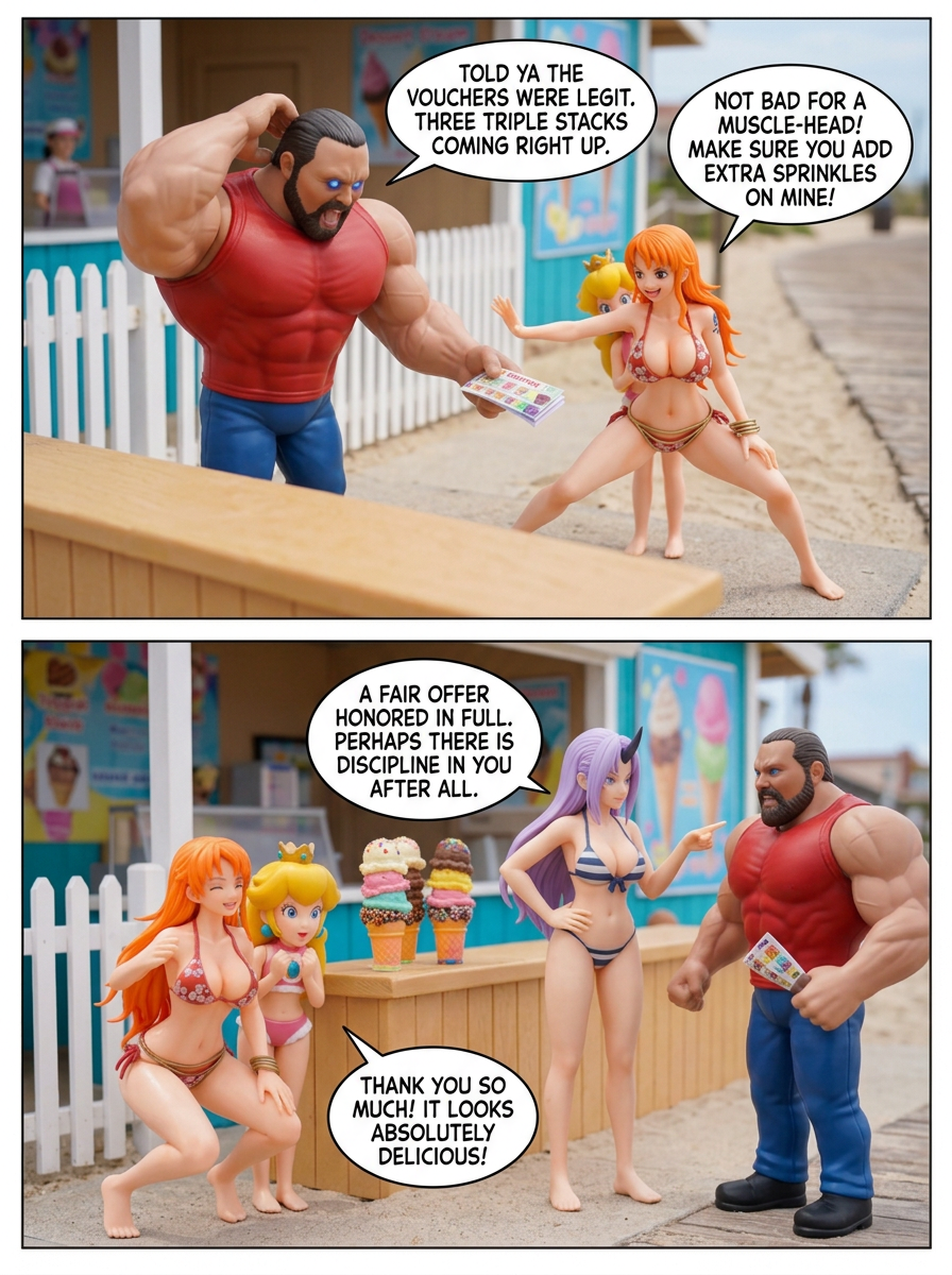 One piece A Sweet Truce by the Sea (page 3 of 4)