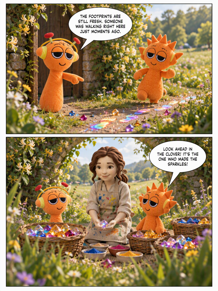 The Colorful Footprints (page 2 of 4)