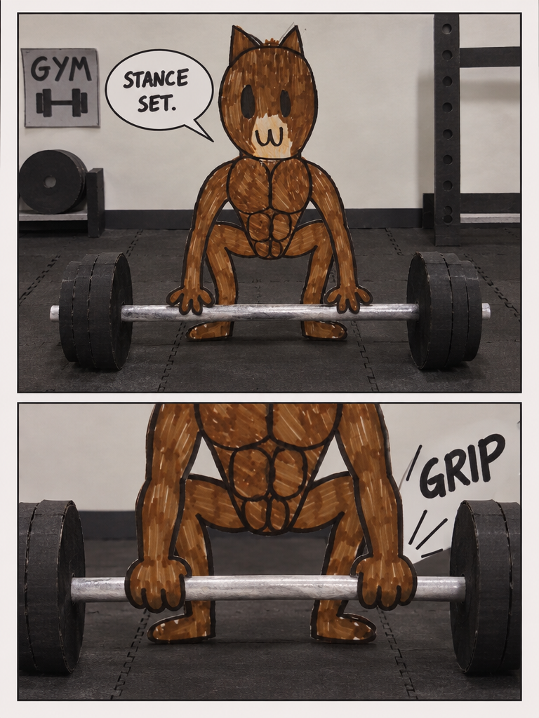 Gym Day for the Buff Cat (page 2 of 4)