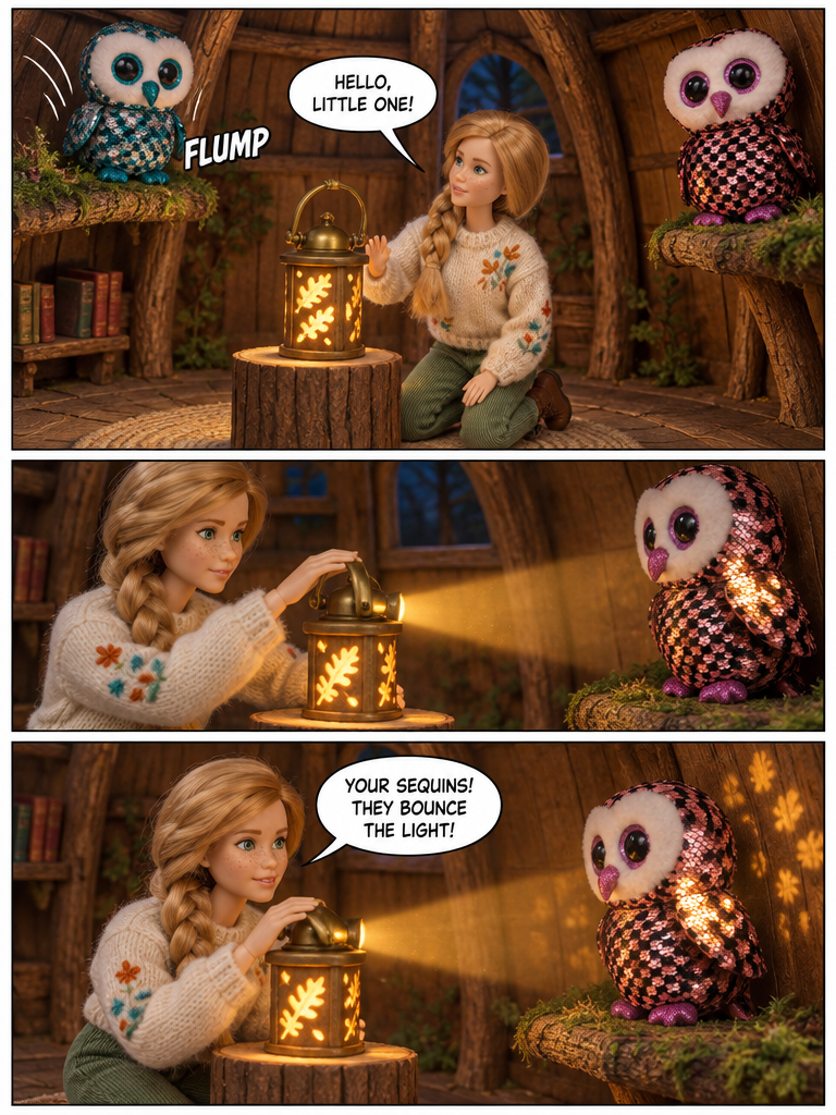 Olina and the Treehouse Lantern 237#: (page 2 of 4)