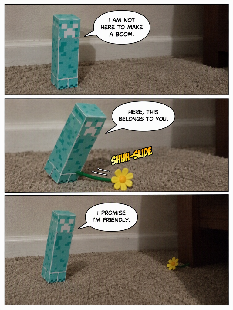A Friendly Creeper's Greeting (page 3 of 4)